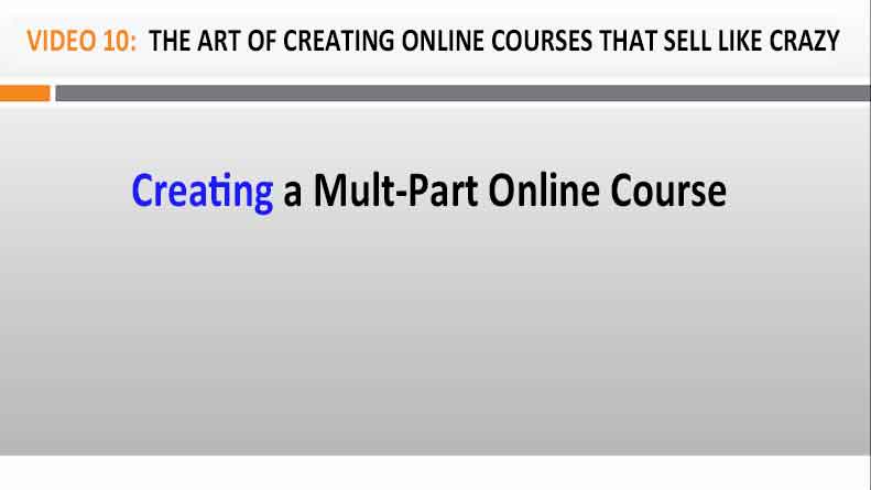 Image of Video 10 The Art of Creating Online Courses That Sell Like Crazy