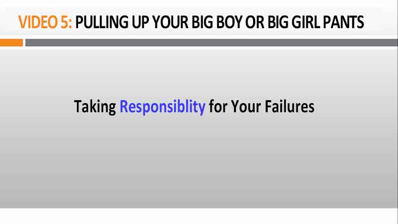 Image of Video 5 Pulling Up Your Big Boy or Big Girl Pants