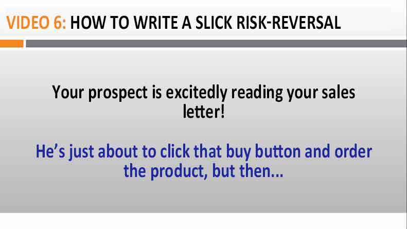 Video 6 How to Write a Slick Risk-Reversal Image of Video 6 How to Write a Slick Risk-Reversal