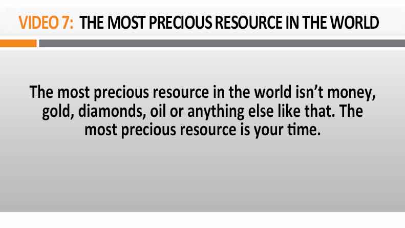Image of Video 7 The Most Precious Resource In The World