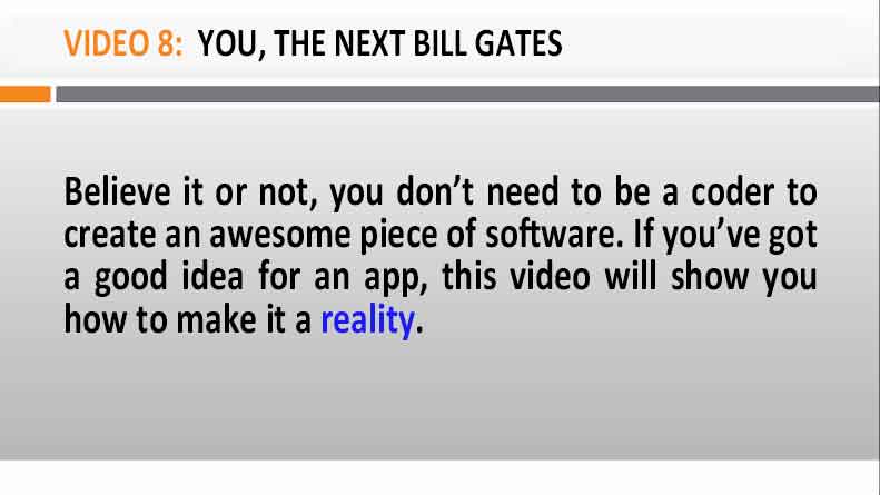 Image of Video 8 You, The Next Bill Gates?