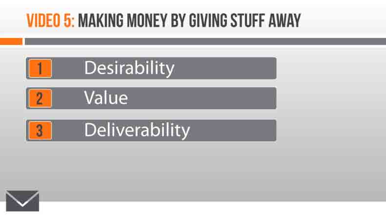 Image of Video 5 Making Money by Giving Stuff Away
